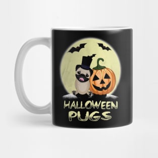 Halloween pug Mug